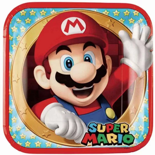 Super Mario papp tallerkar